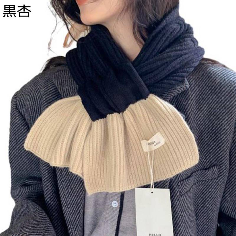 ティペット レディース 厚手 襟巻き スヌード カシミア 差し込み 冬用 ソフト バイカラー ネックウォー..