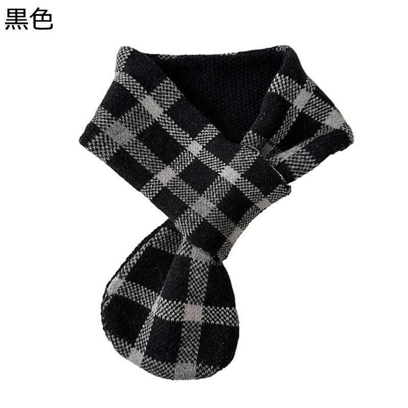 ティペット レディース 保温 軽量 襟巻き スヌード チェック柄 ソフト 起毛素材 クロスマフラー 冬用 ..