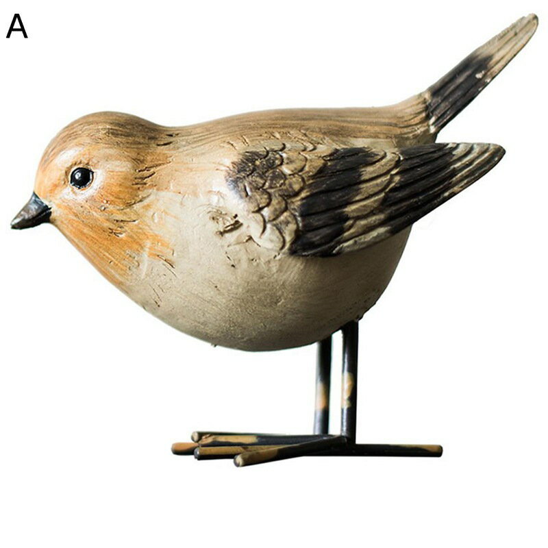 ガーデンオーナメント 鳥 バード ガーデン雑貨 庭 飾り ガーデン置物 可愛い 庭 オーナメント 樹脂 装..