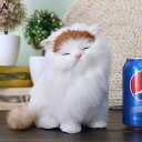 猫ぬいぐるみ 置物 ねこ 本物そっくり モデル インテリア おもちゃ リアル 景品 置き型 車 事務室 撮影道具 模型 雑貨 部屋飾り 店飾り お誕生日プレゼン...