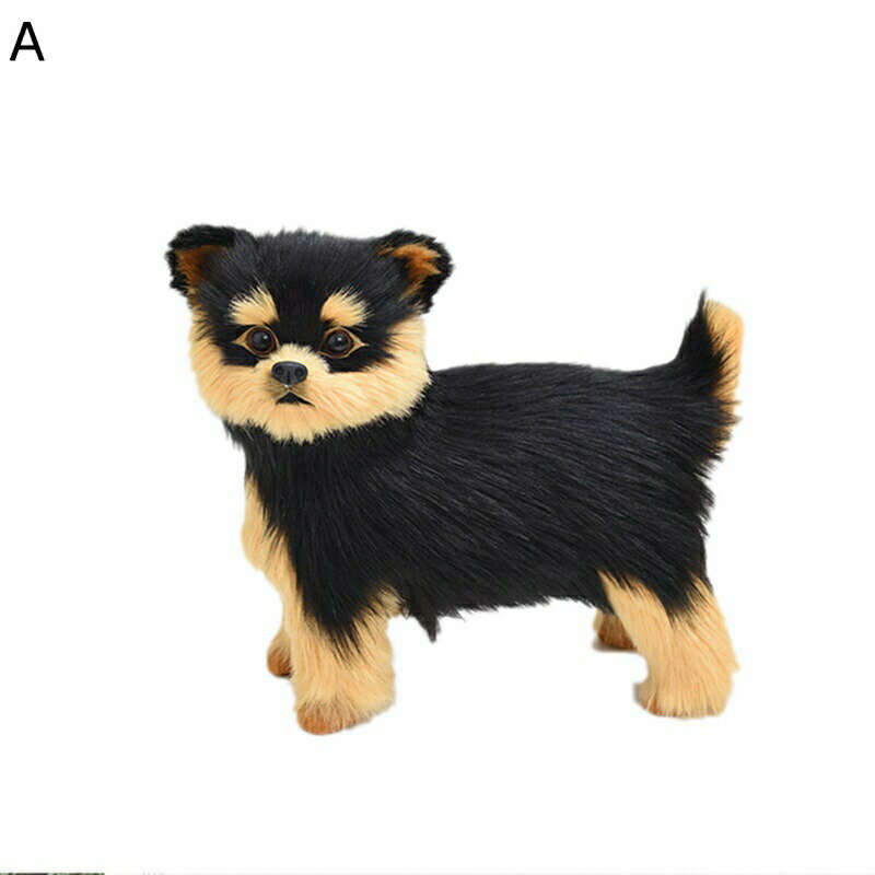 犬ぬいぐるみ モデル ドッグおもちゃ リアル インテリア 置物 本物そっくり 景品 置き型 車 事務室 撮..