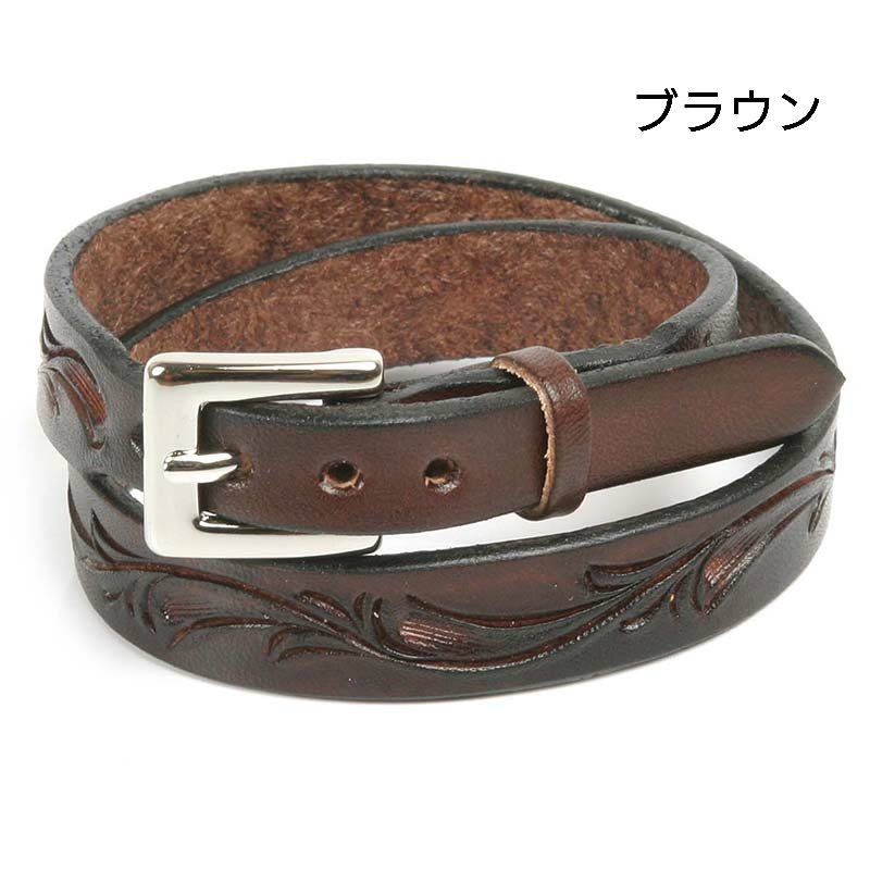 【KC,s】ケーシーズ ブレスレット カービングロング カウハイド KIA502 レザーブレス 1.2cm幅 12mm幅 ..