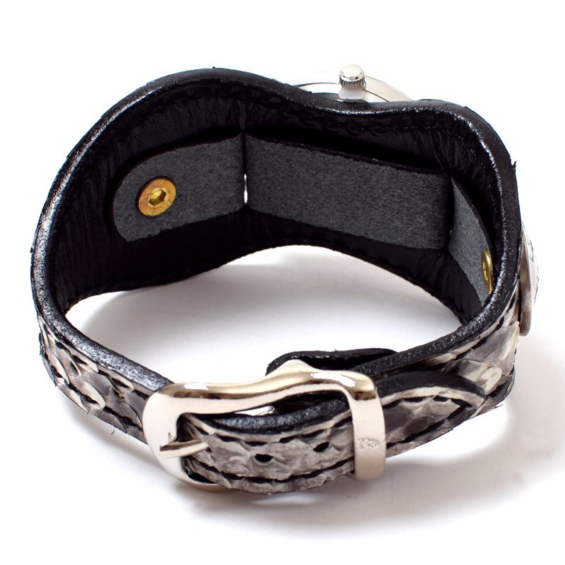 【KC,s】腕時計 ケーシーズ ウォッチブレス エスパニョーラ パイソン ヘビ革 蛇革 おしゃれ ブランド メンズ レディース ペア お揃い 男性 女性 ペアウォッチ クオーツ 日本製 レザー レザーブレスウォッチ 本革 牛革 かっこいい