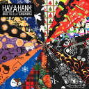 【HAV-A-HANK ハバハンク】 バンダナ 老舗 ブランド アメリカ製 米国製 おしゃれ ブランド メンズ レディース 丈夫 長持ち 綿 コットン ハンカチ スカーフ アクセント アレンジ お弁当 包み 風呂敷 ランチョンマット 54.5cm 54cm 55cm かわいい かっこいい ハロウィン