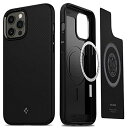 Spigen MagSafe 対応 ケース マグネット搭載 iPhone12Pro Max 用 ケース 6.7インチ TPU マグセーフ 滑り止め 米軍MIL規格取得 耐衝撃 すり傷防止 ワイヤレス充電対応 マグ・アーマー ACS01864 (マット・ブラック)(2)