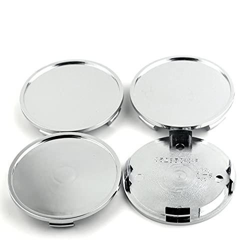 ホイールセンターキャップ 76mm 73mm 4個 シルバー ホイールカバー センターカバー