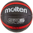 molten(モルテン) バスケットボール GR5 BGR5-KR ブラック×レッド 5号