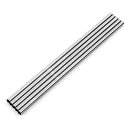 Sin 日本製 ステンレスストロー 5本セット 直径6mm×長さ220mm (約) 食品検査済み 繰り返し使えるストロー