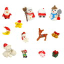 CINECE クリスマス ミニ チュア 置物 小物 人形 飾り ツリー オーナメント 小道具 ドール ハウス かわいい 雪だるま サンタクロース DIY 盆栽 ...