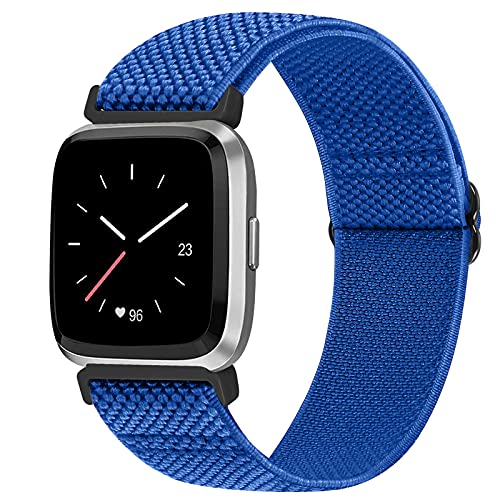 コンパチブル Fitbit Versa / Fitbit Versa 2/Fitbit Versa / Lite/Fitbit Versa SE ナイロン弾性スポーツバンド交換用ストレッチバンド ストラップ コンパチブル Fitbit Versa / Fitbit Versa 2/Fitbit Versa / Lite/Fitbit Versa SE ナイロン弾性スポーツバンド交換用ストレッチバンド ストラップ