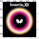バタフライ(Butterfly) 卓球 ラバー インパーシャルXS 表ソフト テンション (スピン) 00420 ブラック 厚