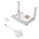 MiraBox HDMI 無線 Type-Cトランスミッタ および 受信機 HD 4K 30Hz 2.4G/5GHzワイヤレスType-C電源の追加不要Mac ...