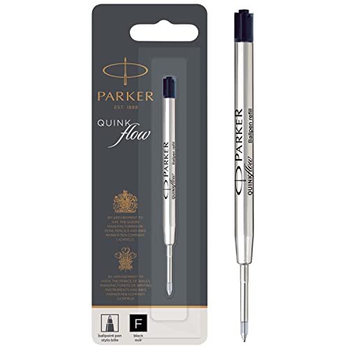PARKER(パーカー) パーカー クインクフロー ボールペン替芯 ブラック F (ボール径0.8mm)
