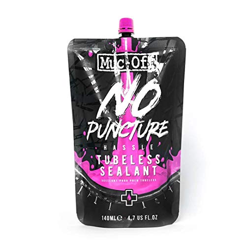 【日本正規品】 Muc-Off(マックオフ) 自転車 チューブレスシーラント No Puncture Hassle Tubeless Sealant 140ML