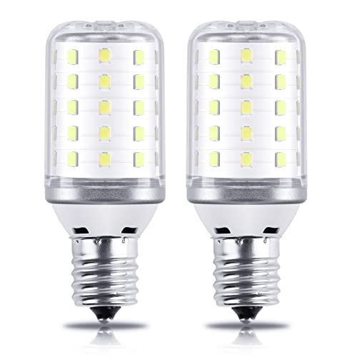 E17 LED 電球 6W LED電球 60W相当 500LM E17口金 LEDシャンデリア電球 屋内屋外照明用 100V 省エネ省電力高輝度 360°照明 非調光対応 (昼光色, 2)