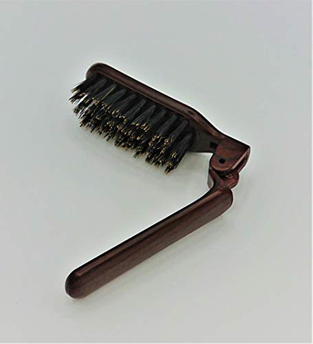折たたみヘアセットブラシ獣毛 折たたみヘアセットブラシ獣毛