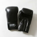 ISAMI イサミ スパーリンググローブ RS RS-002 14oz〜16oz 本革 (黒, 8oz)