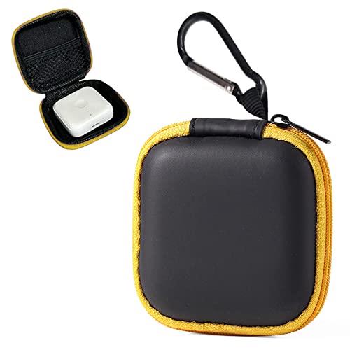 MIXI みてねみまもり GPS 専用 ケース/どこかな gps2 / KDDI あんしんウォッチャー GPS / +Style まもサーチ2 ケース 収納可能 EVA素材 耐衝撃 携帯に便利 キズ防止 汚れに強い 軽量 防塵 mixi 第2/3世代 用 保護カバー (イエロー)のサムネイル