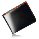 GLEVIO[グレヴィオ] 一流 の 財布 職人 が 作る 二つ折り財布 / 財布 メンズ お財布 メンズ ビジネス 二つ折り財布 財布 ブラック Black 黒