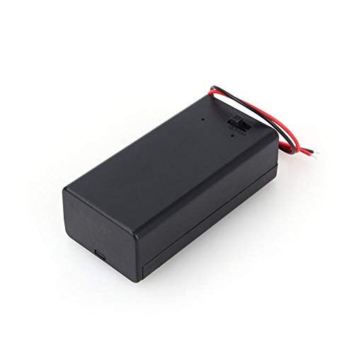 【用途】バッテリーボックスは、標準の9Vバッテリーを収容できます。カバーとスイッチが付いたこのバッテリーホルダーは、完璧な外部電源として使用できます。【使用便利】バッテリーボックスはワイヤー付き、接続が簡単です。スプリングクリップ設計により、バッテリーの取り付けと取り外しが簡単です【交換部品】腐食したバッテリーホルダーの優れた代替品で、電子アプリケーションや小さな趣味のプロジェクトに適しています。【商品仕様】素材：高品質プラスチック；サイズ：約68.02*33.24*21.58mm；リード線長さ：約150mm；パッケージに含まれるもの：1*9Vバッテリーケース。仕様： 材質：高品質のプラスチック 標準の9Vバッテリーを1個保持 カバーとスイッチ付きのこのバッテリーホルダーは、完璧な外部電源として使用することができます。 サイズ：約68.02 x 33.24 x 21.58 mm リード線の長さ：約150mm パッケージに含まれるもの：1×9Vバッテリーケース