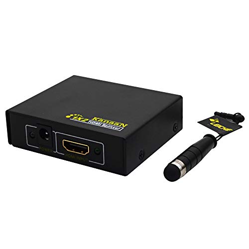 KanaaN HDMIスプリッター 1入力2出力 1080p hdmi切替器 1入力 Full UHD/HD 1.4b 2-fach / 2-port PS3/PS4 Pro DVDプレーヤー HDTV対応…