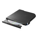 BUFFALO USB3.1(Gen1)/3.0 外付け DVD/CDドライブ バスパワー Wケーブル(給電ケーブル付き) 薄型ポータブル 国内メーカー Win...