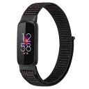 Financingpig 交換用バンド対応 Fitbit Luxe/Fitbit Luxe Special Editionバンド 軽量 柔らかい 強通気性ナイロン製ベルト多色選択 調整可能 男女兼用