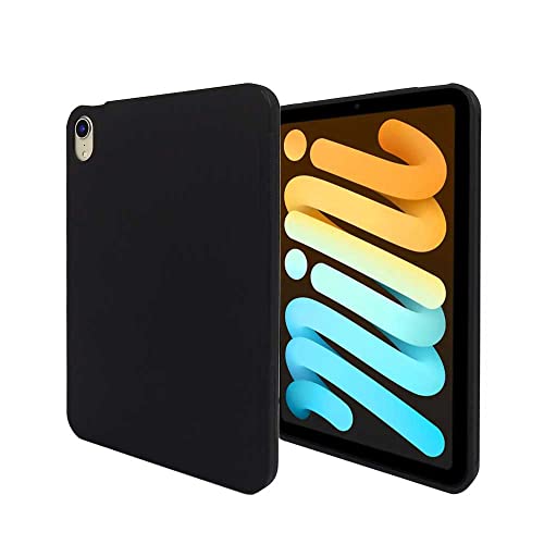 iPad mini6 用 第6世代 2021発売モデル ソフトケース カバー マットブラック 【Timber】