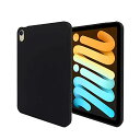 iPad mini6 用 第6世代 2021発売モデル ソフトケース カバー マットブラック 【Timber】