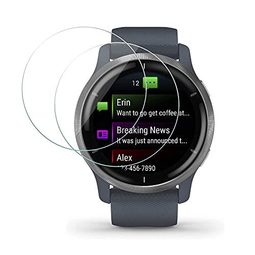 ELMK【2枚セット】Garmin Venu 2 Plus フィルム ガーミン Venu2 Plus 保護フィルム TPU製・縁を浮かない・高透過率・超薄型・指紋防止・画面鮮やか高精細・貼り付け簡単 Venu 2 Plus 対応