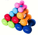 MOJEER ダンベル【2個セット1kg 2kg 3kg 4kg 5kg 6kg 8kg10kg】【 選べる8色】 筋トレ ダイエット 鉄アレイ ソフトコーティ...
