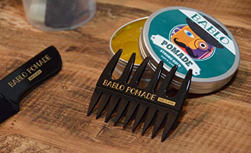 バブロ ポマード メッシュコーム オリジナルコーム 2点セット 男性 スタイリング バーバー床屋