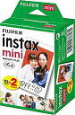 FUJIFILM インスタントカメラ チェキ用フィルム 20枚入 INSTAX MINI JP 2