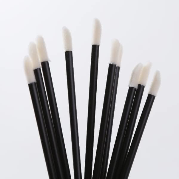 FELICIA マイクロファイバーブラシ チップヘッド 300個 付け替え アプリケーター まつげパーマ ラッシュリフト マツエク リップブラシ