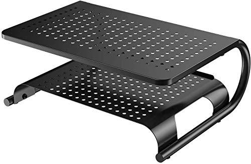 モニター台 机上台 PCスタンド 机上ラック モニタースタンド パソコンスタンド 幅37cm耐荷重20kg