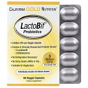 California Gold Nutrition California Gold Nutrition LactoBif プロバイオティクス CFU50億個 ベジカプセル 錠