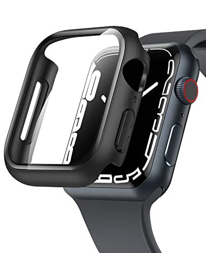 NIMASO 対応 Apple Watch Series 8 / 7 45mm 用 ケース 対応 アップルウォッチ 8/ 7 45mm apple watch7ケース 保護カバー ガラスフィルム 一体型 PC素材全面保護(ブラック) NWC21J358 NIMASO 対応 Apple Watch Series 8 / 7 45mm 用 ケース 対応 アップルウォッチ 8/ 7 45mm apple watch7ケース 保護カバー ガラスフィルム 一体型 PC素材全面保護(ブラック) NWC21J358