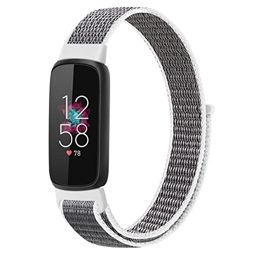 Financingpig 交換用バンド対応 Fitbit Luxe/Fitbit Luxe Special Editionバンド 軽量 柔らかい 強通気..