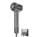 ドライヤー【2025進化モデル・20s速乾】大風量 高速ヘアドライヤー 2億高濃度マイ ナスイオン 静電気抑制 NTC温度制御システム 過熱保護 恒温ヘアケア 髪質改善 5段階温度調節&3段階風量 【温冷リズム】 マグネット式ノズル付き 小型 コンパクト 静音 軽量 旅行/サロン/家庭(4)