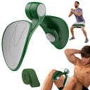 TINRIEF 内転筋 骨盤底筋トレーニング器具 12 KG ダイエット 内腿 筋トレ 股関節 ストレッチ 太ももたるみ 痩せ 足痩 足を細くする器具 多機能運動クリップ 滑り止め 簡単 便利もも裏筋ト 産後 ガードル 美尻 脚やせ ギフト 男女性 アルパイングリーン