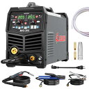 GZ GUOZHI 溶接機 半自動 100v 200V 兼用 205A アルミ溶接機 TIG溶接機 MMA/アーク溶接 ガス&ノンガス スプールガン溶接機 ワイ...