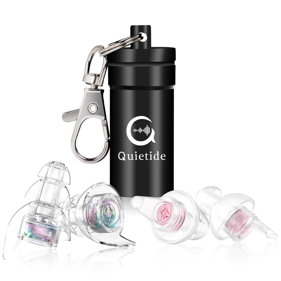 ライブ用耳栓 Quietide 耳栓 ライブ イヤープロテクター 聴覚障害予防 コンサートやフェス、クラブなど..