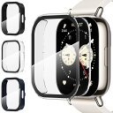 Suoman for Xiaomi Redmi Watch 5 Lite ケース(3個)シャオミスマートウォッチケースfor Redmi Watch 5 Lite カバー-ブラック+透明+青