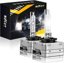 RDYCT D1S HID バルブ ヘッドライト HID D1S 6500K 車検対応 純正交換用 35W 12V 輸入車対応 明るい 高輝度 加工不要 2本入