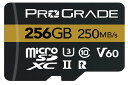 ProGrade Digital microSDXC UHS-II V60 GOLD 256GB プログレードデジタル