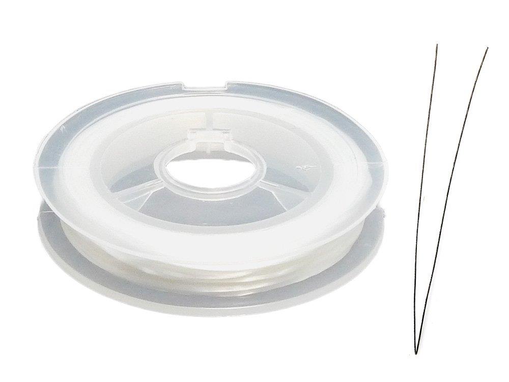 (SAJ)オペロンゴム ブレスレット用(ブレスレット 作り方 解説書付き)(1個)(白)