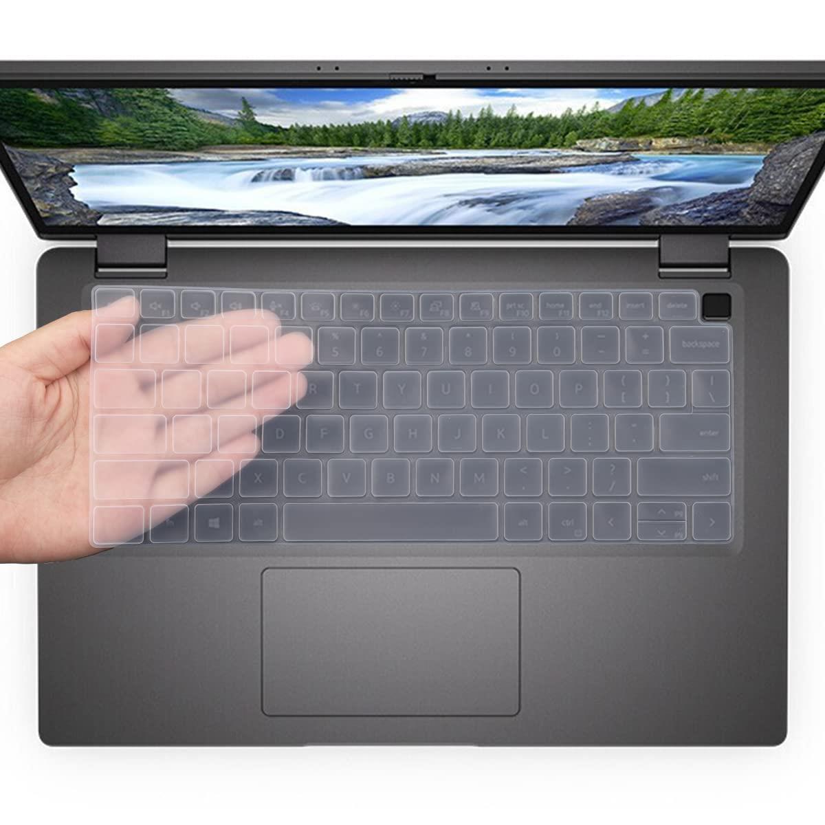 i-Tensodo キーボードカバー Dell Latitude 5431 5430 5420 5440 5450 7450 7440 7430 7420 7410 14インチ、Dell Latitude 7520 15.6インチ/Dell Latitude 9000 94200 9430。 9510 9520 キーボードスキン-クリア