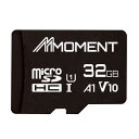 MMOMENT マイクロSDカード 32GB ニンテンドー3DS対応 / MicroSDHCカード / Class10 / UHS-I / U1 / A1 / V10 / SDアダプター付【読込最大90MB/s】