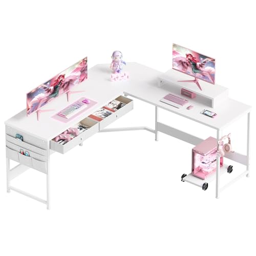 YeTom l字デスク 机 125cm x 125cm パソコ