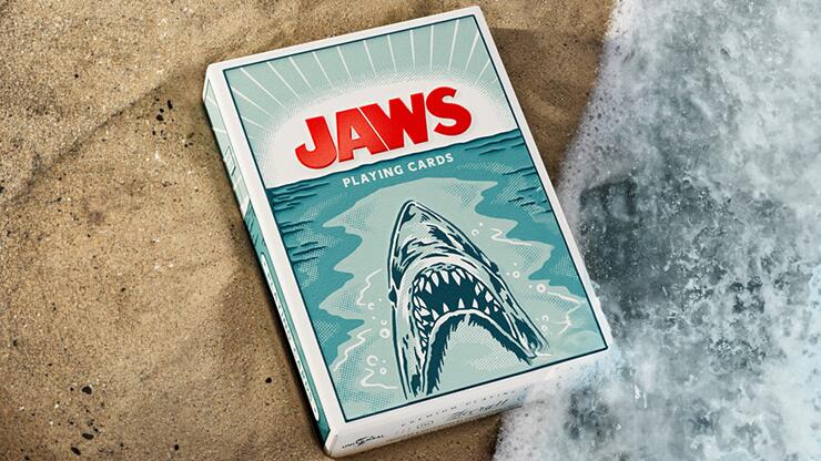 乐天商城 - ジョーズ トランプ ポーカーサイズ JAWS Playing Cards by theory11
